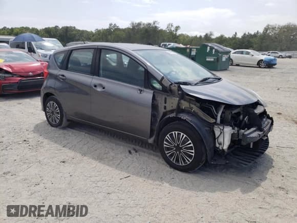 ✅ 2017 Nissan Note SV • VIN: 3N1CE2CP9HL362557 • Lot: 54840585. Listed on Copart with 135,260 mi. Free auction sales archive from the USA and detailed vehicle history report at DreamBid. Image 4.