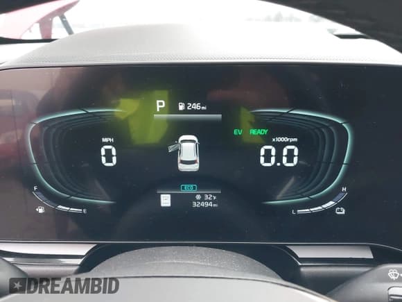 ✅ 2023 Kia Niro EX • VIN: KNDCR3LE8P5040383 • Lot: 41538602. Listed on IAAI with 32,494 mi. Free auction sales archive from the USA and detailed vehicle history report at DreamBid. Image 7.