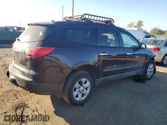 2009 Chevrolet Traverse LS z VIN 1GNER13D29S169705, wystawiony jako Copart lot #84829105 z przebiegiem 215 828 mil mil oraz Czysty tytuł • Clean title. Historia ofert i sprzedaży dostępna na DreamBid. Obrazek 3.
