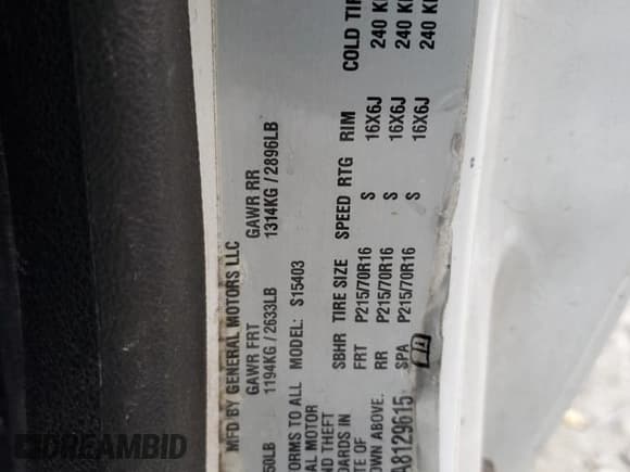 ✅ 2010 Chevrolet Colorado • VIN: 1GCCSBDE6A8129615 • Лот: 92108235. Опубликован ранее на Copart с пробегом 236 803 миль. Бесплатный доступ к архиву аукционных продаж из США и подробный отчёт об истории автомобиля на DreamBid. Изображение 12.