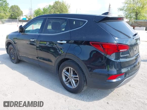 ✅ 2017 Hyundai Santa Fe 2.4L • VIN: 5XYZTDLBXHG440736 • Lot: 42234524. Listed on IAAI with 134,045 mi. Free auction sales archive from the USA and detailed vehicle history report at DreamBid. Image 3.