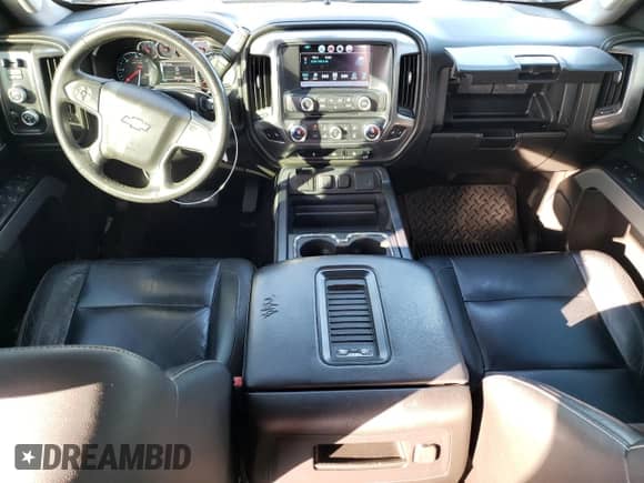 2017 Chevrolet Silverado 1500 LTZ with VIN 3GCUKSEC9HG144633, listed as a Copart auction lot 90666425 with 139,199 mi miles and Salvage title. Bid and sale history available at DreamBid. Image 8.