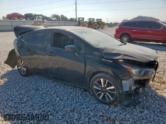 ✅ 2021 Nissan Versa SV • VIN: 3N1CN8EV2ML835675 • Lot: 84934135. Listed on Copart with 96,120 mi. Free auction sales archive from the USA and detailed vehicle history report at DreamBid. Image 4.