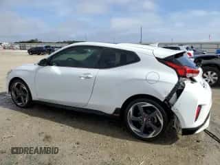 2020 Hyundai Veloster Turbo R-Spec z VIN KMHTH6AB9LU031586, wystawiony jako Copart lot #85505954 z przebiegiem 47 338 mil mil oraz Nie do naprawy • Non repairable. Historia ofert i sprzedaży dostępna na DreamBid. Obrazek 2.