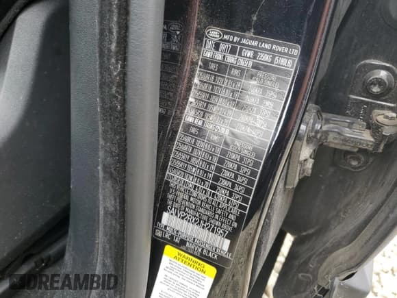 ✅ 2018 Land Rover Range Rover Evoque SE • VIN: SALVP2RX2JH271957 • Lot: 80572765. Wystawiony na Copart z przebiegiem 85 441 mil. Bezpłatny archiwum sprzedaży aukcyjnych z USA i szczegółowy raport historii pojazdu na DreamBid. Zdjęcie 13.