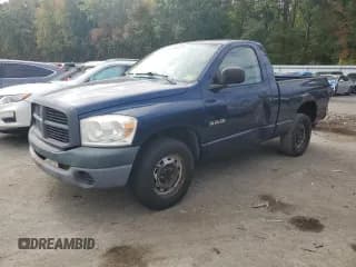 ✅ 2008 Dodge 1500 ST • VIN: 1D7HA16K18J167896 • Лот: 82395115. Опубликован ранее на Copart с пробегом 192 221 миль. Бесплатный доступ к архиву аукционных продаж из США и подробный отчёт об истории автомобиля на DreamBid. Изображение 1.