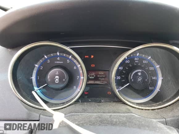 2012 Hyundai Sonata GLS with VIN 5NPEB4AC1CH319883, listed as a Copart auction lot 84568685 with 206,517 mi miles and Salvage title. Bid and sale history available at DreamBid. Image 9.