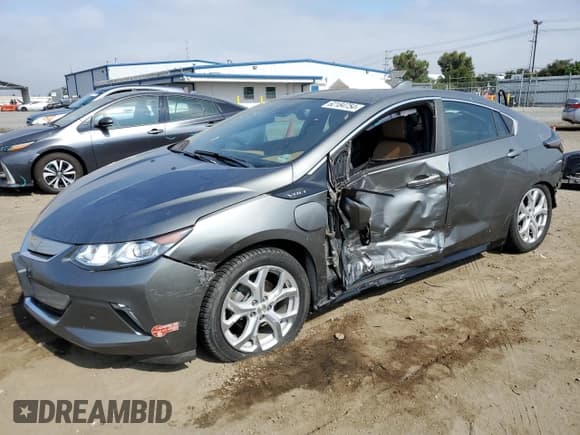 ✅ 2017 Chevrolet Volt Premier • VIN: 1G1RD6S51HU180058 • Lot: 62184754. Wystawiony na Copart z przebiegiem 76 384 mil. Bezpłatny archiwum sprzedaży aukcyjnych z USA i szczegółowy raport historii pojazdu na DreamBid. Zdjęcie 1.