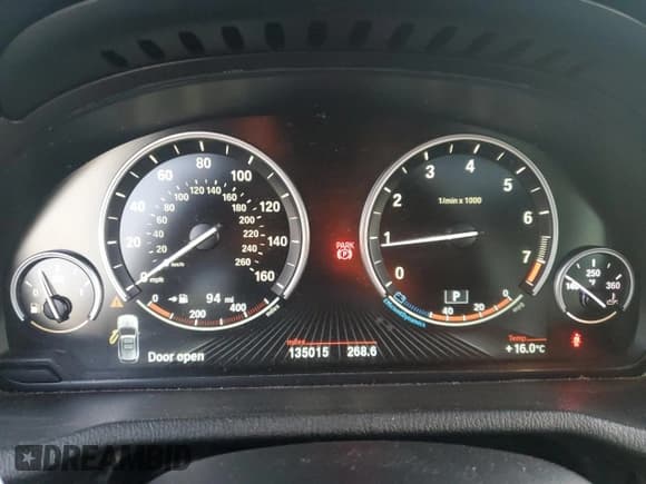 ✅ 2016 BMW X3 xDrive35i • VIN: 5UXWX7C59G0S18100 • Lot: 93593465. Listed on Copart with 135,015 mi. Free auction sales archive from the USA and detailed vehicle history report at DreamBid. Image 9.