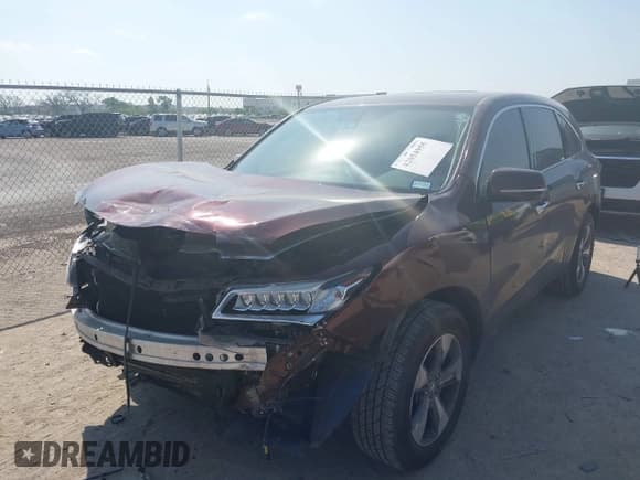✅ 2015 Acura MDX • VIN: 5FRYD3H24FB014250 • Lot: 42054955. Listed on IAAI with 83,466 mi. Free auction sales archive from the USA and detailed vehicle history report at DreamBid. Image 2.