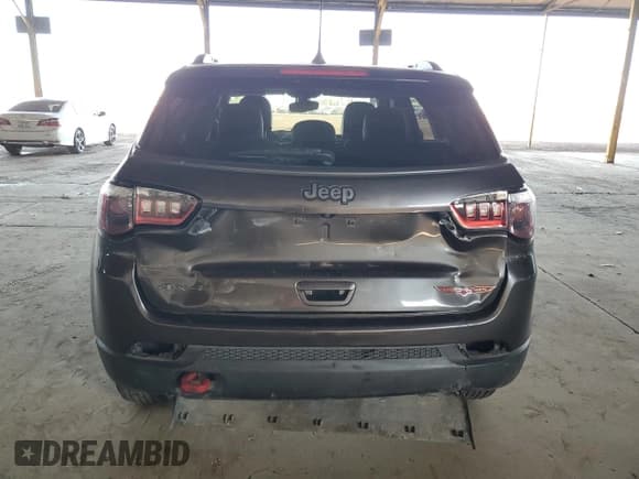 ✅ 2017 Jeep Compass Trailhawk • VIN: 3C4NJDDB4HT606972 • Lot: 85425365. Listed on Copart with 144,783 mi. Free auction sales archive from the USA and detailed vehicle history report at DreamBid. Image 6.