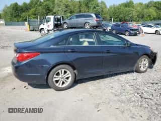 2012 Hyundai Sonata GLS with VIN 5NPEB4AC3CH441709, listed as a Copart auction lot 59683275 with Not provided miles and Salvage title. Bid and sale history available at DreamBid. Image 3.