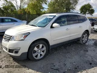✅ 2014 Chevrolet Traverse LTZ • VIN: 1GNKVJKD9EJ276492 • Lot: 72911614. Wystawiony na Copart z przebiegiem 216 015 mil. Bezpłatny archiwum sprzedaży aukcyjnych z USA i szczegółowy raport historii pojazdu na DreamBid. Zdjęcie 1.
