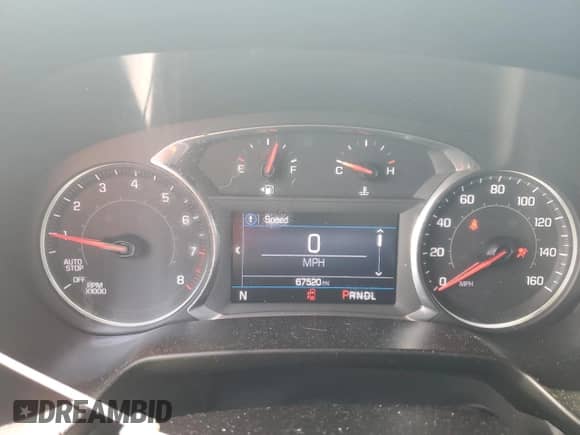 2020 Chevrolet Blazer LT with VIN 3GNKBCRS3LS641446, listed as a Copart auction lot 65521424 with 67,520 mi miles and Non repairable. Bid and sale history available at DreamBid. Image 9.