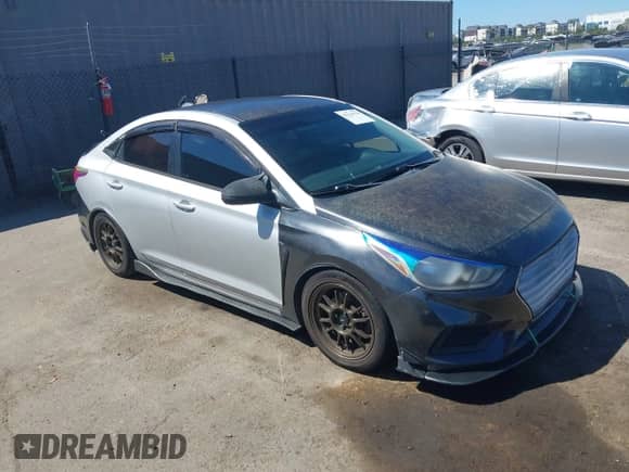 2018 Hyundai Accent SE with VIN 3KPC24A38JE026023, listed as a IAAI auction lot 43226578 with 115,545 mi miles and . Bid and sale history available at DreamBid. Image 1.