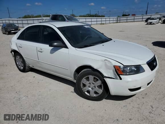 2007 Hyundai Sonata GLS with VIN 5NPET46C67H222027, listed as a Copart auction lot 71124854 with 226,323 mi miles and Salvage title. Bid and sale history available at DreamBid. Image 4.