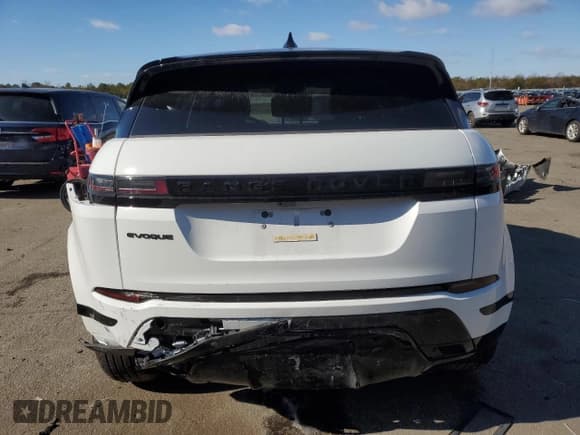 ✅ 2024 Land Rover Range Rover Evoque Dynamic SE • VIN: SALZL2FX6RH261333 • Lot: 45428255. Listed on Copart with 4,097 mi. Free auction sales archive from the USA and detailed vehicle history report at DreamBid. Image 6.