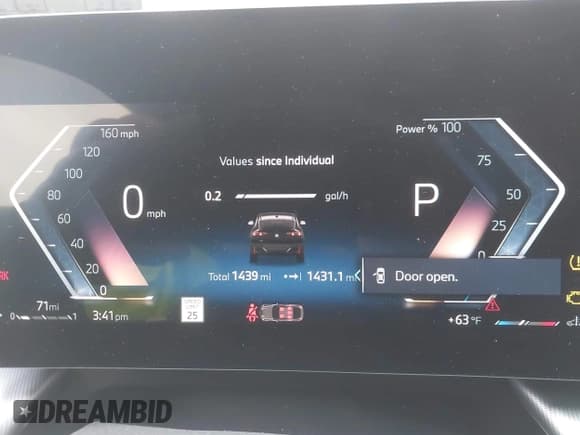 ✅ 2025 BMW X2 xDrive28i • VIN: WBX63GM04S5397936 • Lot: 43612455. Listed on IAAI with 1,439 mi. Free auction sales archive from the USA and detailed vehicle history report at DreamBid. Image 7.