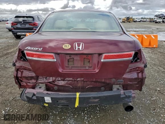 ✅ 2012 Honda Accord LX • VIN: 1HGCP2F37CA046382 • Lot: 92757535. Listed on Copart with 175,664 mi. Free auction sales archive from the USA and detailed vehicle history report at DreamBid. Image 6.