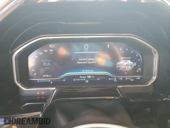 ✅ 2024 Chevrolet Silverado 1500 LTZ • VIN: 1GCUDGED5RZ334513 • Lot: 72068305. Listed on Copart with 37,740 mi. Free auction sales archive from the USA and detailed vehicle history report at DreamBid. Image 9.