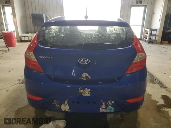 ✅ 2013 Hyundai Accent GS • VIN: KMHCT5AE4DU091862 • Lot: 93055195. Listed on Copart with 187,185 mi. Free auction sales archive from the USA and detailed vehicle history report at DreamBid. Image 6.