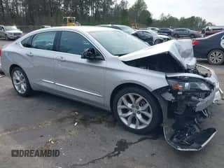 2020 Chevrolet Impala Premier with VIN 1G1105S31LU106116, listed as a IAAI auction lot 41597238 with 65,196 mi miles and . Bid and sale history available at DreamBid. Image 1.