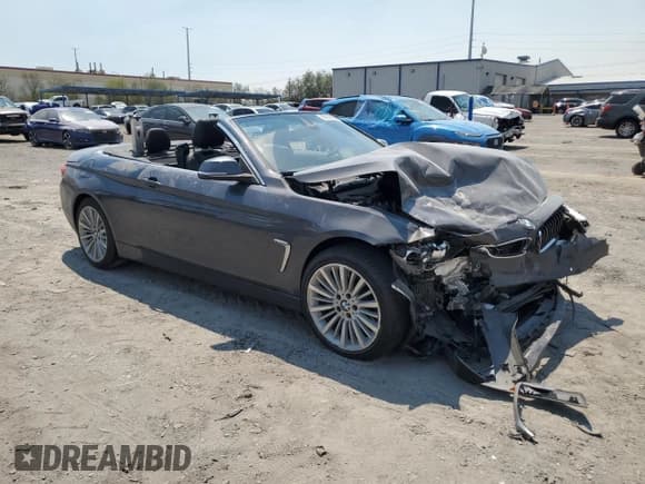 ✅ 2015 BMW 4 Series 435i • VIN: WBA3T3C57F5A40410 • Lot: 67819355. Listed on Copart with 101,071 mi. Free auction sales archive from the USA and detailed vehicle history report at DreamBid. Image 4.