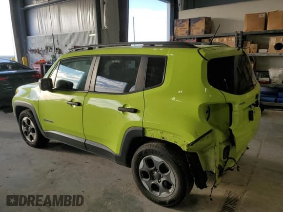 ✅ 2017 Jeep Renegade Sport • VIN: ZACCJAAH3HPF17755 • Lot: 86805195. Wystawiony na Copart z przebiegiem 90 412 mil. Bezpłatny archiwum sprzedaży aukcyjnych z USA i szczegółowy raport historii pojazdu na DreamBid. Zdjęcie 2.