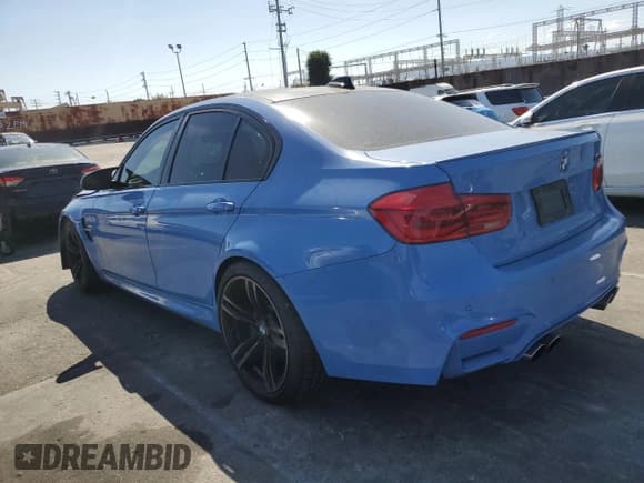 ✅ 2016 BMW M3 • VIN: WBS8M9C58G5D30707 • Lot: 84759295. Listed on Copart with 74,808 mi. Free auction sales archive from the USA and detailed vehicle history report at DreamBid. Image 2.