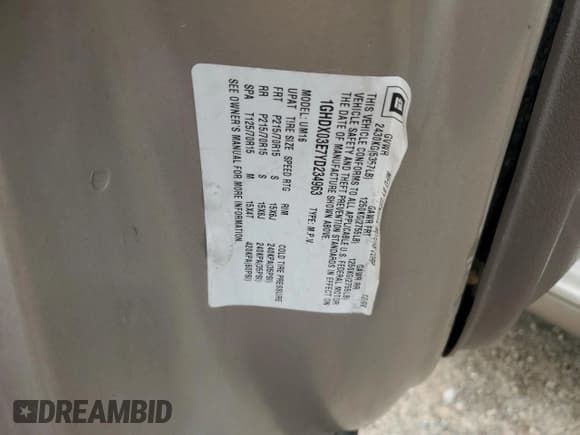 ✅ 2000 Oldsmobile Silhouette GL • VIN: 1GHDX03E7YD234963 • Lot: 60281705. Wystawiony na Copart z przebiegiem 129 200 mil. Bezpłatny archiwum sprzedaży aukcyjnych z USA i szczegółowy raport historii pojazdu na DreamBid. Zdjęcie 13.