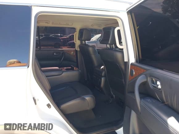 ✅ 2017 Nissan Armada Platinum • VIN: JN8AY2NE7H9704107 • Lot: 43498173. Listed on IAAI with 109,700 mi. Free auction sales archive from the USA and detailed vehicle history report at DreamBid. Image 8.