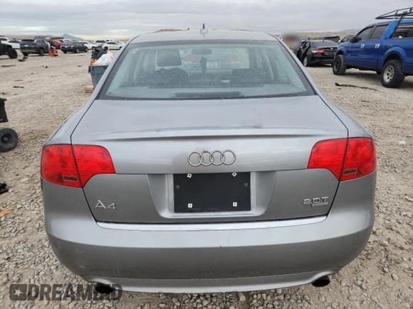 ✅ 2008 Audi A4 2.0T • VIN: WAUDF78E68A034584 • Lot: 91285835. Listed on Copart with 126,862 mi. Free auction sales archive from the USA and detailed vehicle history report at DreamBid. Image 6.