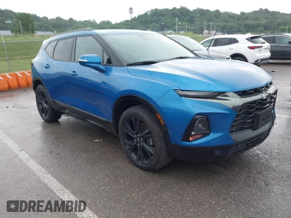 ✅ 2020 Chevrolet Blazer RS • VIN: 3GNKBKRS6LS698542 • Lot: 42416623. Listed on IAAI with 46,641 mi. Free auction sales archive from the USA and detailed vehicle history report at DreamBid. Image 1.