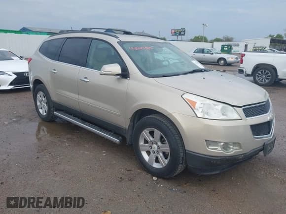 ✅ 2012 Chevrolet Traverse 2LT • VIN: 1GNKRJED5CJ136744 • Lot: 43529385. Listed on IAAI with 192,834 mi. Free auction sales archive from the USA and detailed vehicle history report at DreamBid. Image 1.