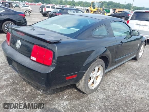 ✅ 2009 Ford Mustang • VIN: 1ZVHT80N295145154 • Lot: 42979066. Listed on IAAI with 124,851 mi. Free auction sales archive from the USA and detailed vehicle history report at DreamBid. Image 4.