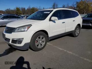 ✅ 2015 Chevrolet Traverse LT • VIN: 1GNKRGKD8FJ125619 • Lot: 89577545. Wystawiony na Copart z przebiegiem 119 498 mil. Bezpłatny archiwum sprzedaży aukcyjnych z USA i szczegółowy raport historii pojazdu na DreamBid. Zdjęcie 1.