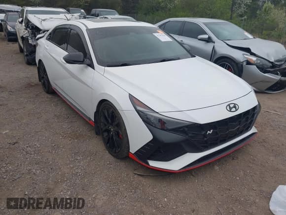 ✅ 2022 Hyundai Elantra • VIN: KMHLW4AK2NU001424 • Лот: 41797420. Опубликован ранее на IAAI с пробегом 69 897 миль. Бесплатный доступ к архиву аукционных продаж из США и подробный отчёт об истории автомобиля на DreamBid. Изображение 1.