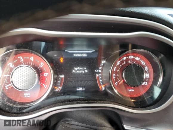 2021 Dodge Challenger SRT Hellcat с VIN 2C3CDZC94MH641254, выставлен на аукционе Copart как лот 51775685 с пробегом 36 481 миль миль и Списание • Salvage title. История ставок и продаж доступна на DreamBid. Изображение 9.