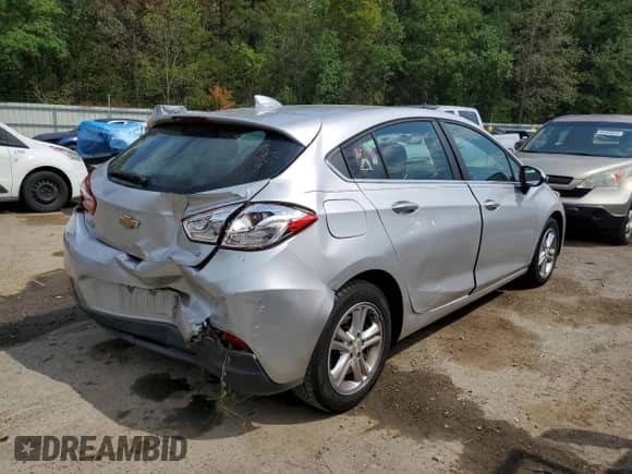 2017 Chevrolet Cruze LT с VIN 3G1BE6SM7HS590093, выставлен на аукционе Copart как лот 68633753 с пробегом 78 398 миль миль и Списание • Salvage title. История ставок и продаж доступна на DreamBid. Изображение 3.