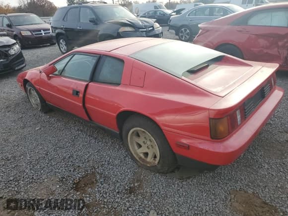✅ 1988 Lotus Esprit • VIN: SCCFC20A5JHF62289 • Lot: 78264784. Wystawiony na Copart z przebiegiem Nie podano. Bezpłatny archiwum sprzedaży aukcyjnych z USA i szczegółowy raport historii pojazdu na DreamBid. Zdjęcie 2.