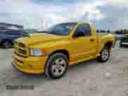 2005 Dodge 1500 SLT z VIN 1D7HA16D75J545216, wystawiony jako Copart lot #61960595 z przebiegiem 118 706 mil mil oraz Szkoda całkowita • Salvage title. Historia ofert i sprzedaży dostępna na DreamBid. Obrazek 1.