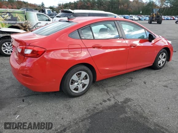 ✅ 2017 Chevrolet Cruze LS • VIN: 1G1BC5SM0H7122737 • Lot: 91173995. Listed on Copart with 311,054 mi. Free auction sales archive from the USA and detailed vehicle history report at DreamBid. Image 3.