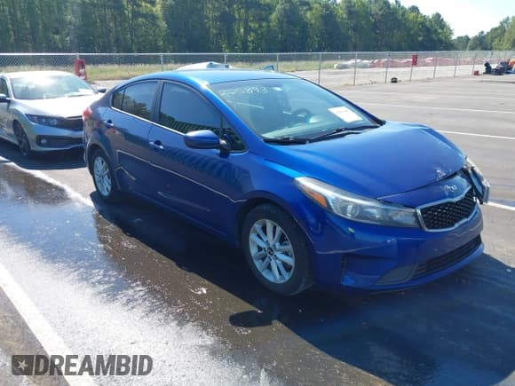 ✅ 2017 Kia Forte S • VIN: 3KPFL4A7XHE079295 • Lot: 43103666. Listed on IAAI with 65,935 mi. Free auction sales archive from the USA and detailed vehicle history report at DreamBid. Image 1.