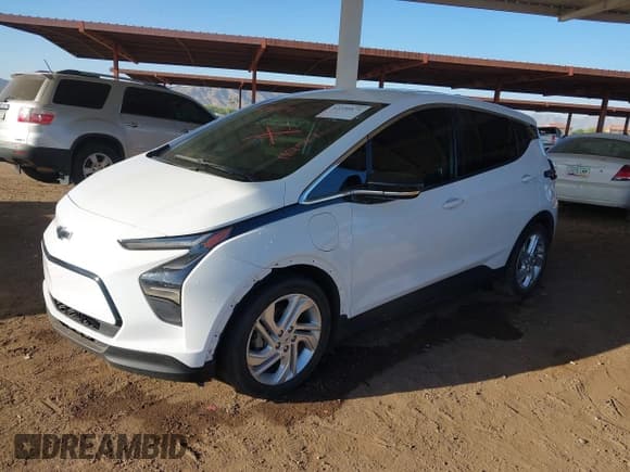 ✅ 2023 Chevrolet Bolt EV 1LT • VIN: 1G1FW6S0XP4112907 • Lot: 42250871. Wystawiony na IAAI z przebiegiem 25 219 mil. Bezpłatny archiwum sprzedaży aukcyjnych z USA i szczegółowy raport historii pojazdu na DreamBid. Zdjęcie 2.