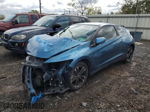 ✅ 2015 Honda CR-Z EX • VIN: JHMZF1D62FS002757 • Лот: 87387945. Опубликован ранее на Copart с пробегом 92 030 миль. Бесплатный доступ к архиву аукционных продаж из США и подробный отчёт об истории автомобиля на DreamBid. Изображение 1.