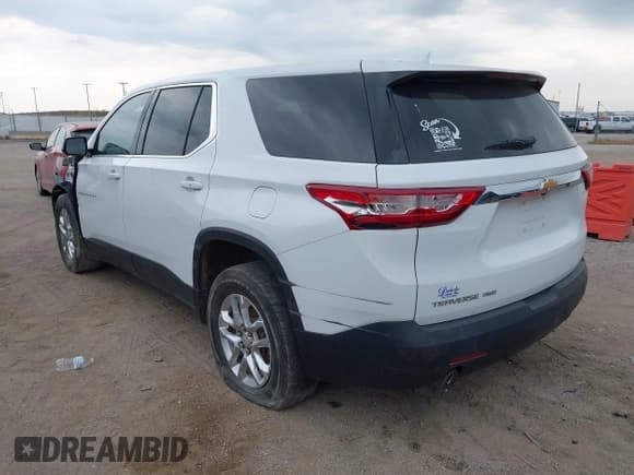 ✅ 2019 Chevrolet Traverse LS • VIN: 1GNEVFKW7KJ239139 • Lot: 43141752. Wystawiony na IAAI z przebiegiem Nie podano. Bezpłatny archiwum sprzedaży aukcyjnych z USA i szczegółowy raport historii pojazdu na DreamBid. Zdjęcie 3.