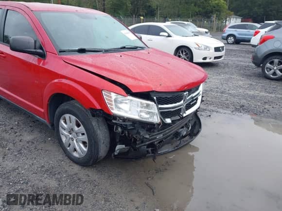 2015 Dodge Journey American Value z VIN 3C4PDCAB4FT720272, wystawiony jako IAAI lot #43438665 z przebiegiem 88 540 mil mil oraz . Historia ofert i sprzedaży dostępna na DreamBid. Obrazek 6.