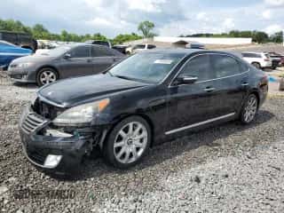 2013 Hyundai Equus Signature z VIN KMHGH4JH4DU071697, wystawiony jako Copart lot #58568205 z przebiegiem 117 549 mil mil oraz Szkoda całkowita • Salvage title. Historia ofert i sprzedaży dostępna na DreamBid. Obrazek 1.