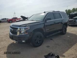 2019 Chevrolet Tahoe LT z VIN 1GNSKBKCXKR229667, wystawiony jako Copart lot #70674815 z przebiegiem 112 993 mil mil oraz Szkoda całkowita • Salvage title. Historia ofert i sprzedaży dostępna na DreamBid. Obrazek 1.