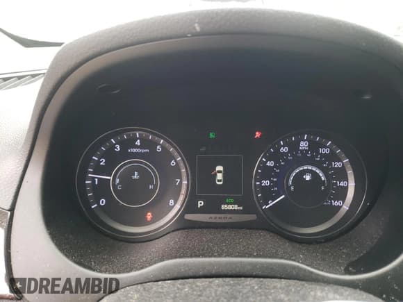 ✅ 2016 Hyundai Azera Limited • VIN: KMHFH4JGXGA508238 • Lot: 69586245. Listed on Copart with 65,808 mi. Free auction sales archive from the USA and detailed vehicle history report at DreamBid. Image 9.